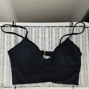 Victoria's Secret Black Swim Top - Small